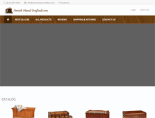 Tablet Screenshot of amishhandcrafted.com